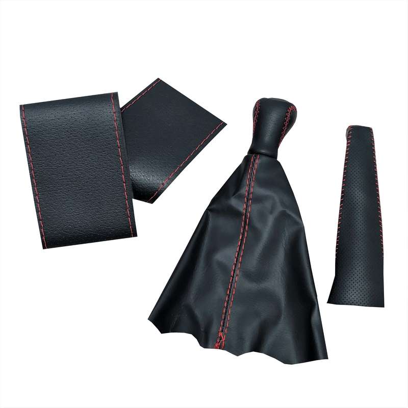 سردنده مدل P206-4-BRL مناسب برای پژو 206 به همراه روکش فرمان و گردگیر دنده و روکش ترمز دستی