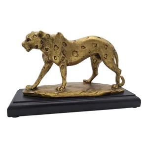 مجسمه گلدکیش پلنگ مدل 4781