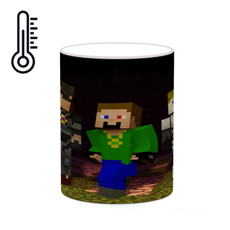 ماگ حرارتی کاکتی طرح ماینکرافت minecraft مدل mgh41161