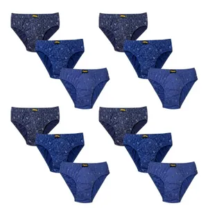شورت مردانه وال مدل اسلیپ کد V-m-01 بسته 12 عددی
