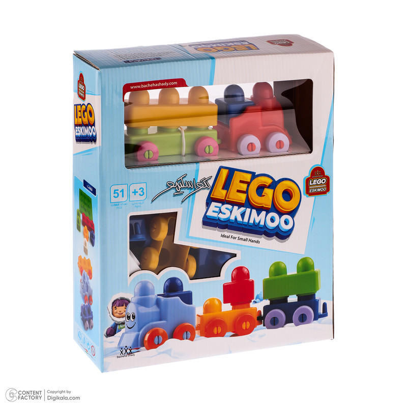 ساختنی 51 تکه اسکیمو مدل 5000