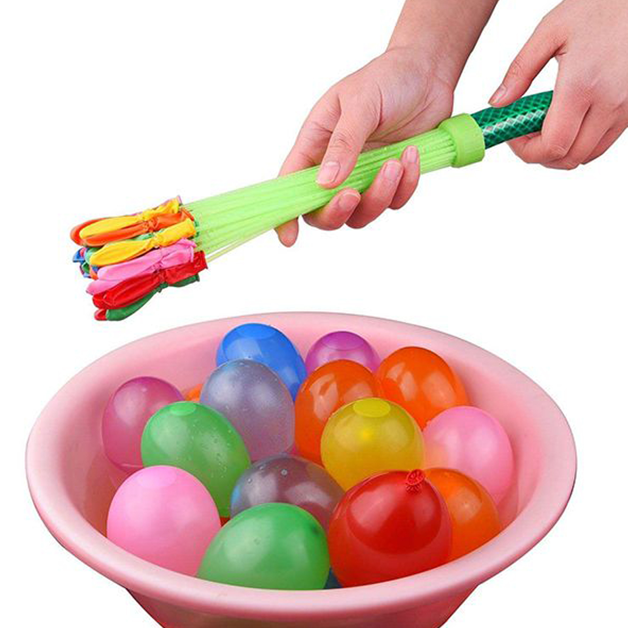 ابزار شوخی دنیای سرگرمی های کمیاب طرح بادکنک آب بازی مدل DSK2835 بسته 111 عددی