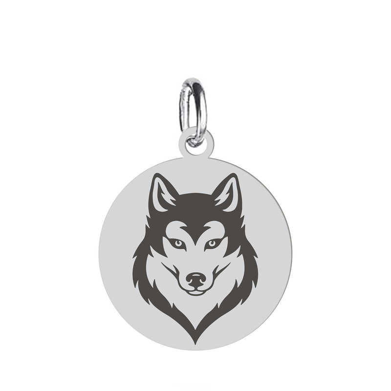 آویز گردنبند هایکا طرح گرگ مدل ha240 آویز گردنبند هایکا طرح گرگ مدل ha240