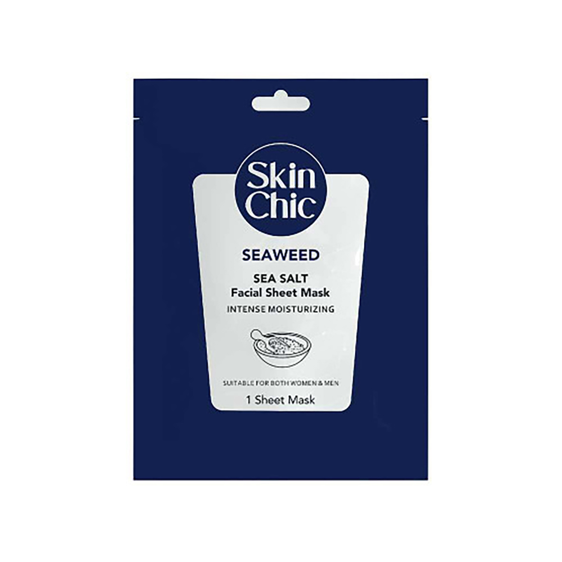 ماسک صورت اسکین شیک مدل  نمک دریایی حجم 18 میلی لیتر