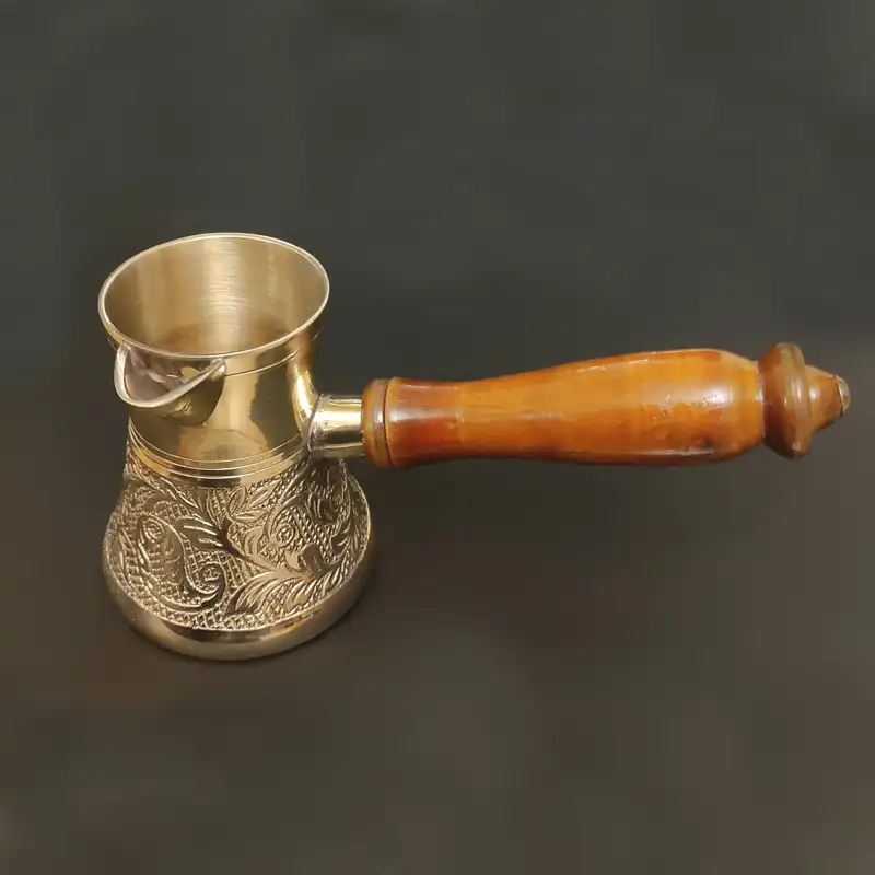 قهوه جوش برنجی مدل جذوه کد 6128