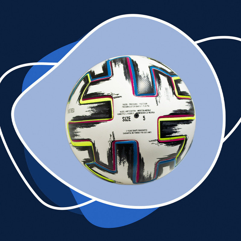 توپ فوتبال مدل Euro 2020