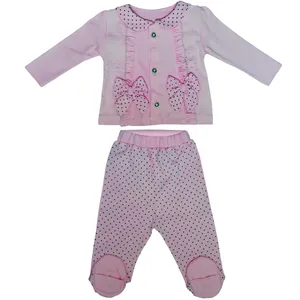 ست شومیز و شلوار نوزادی کد 340