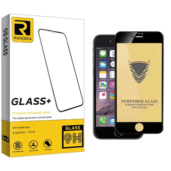 محافظ صفحه نمایش راندیکا مدل RK OG مناسب برای گوشی موبایل اپل iPhone 6/6s