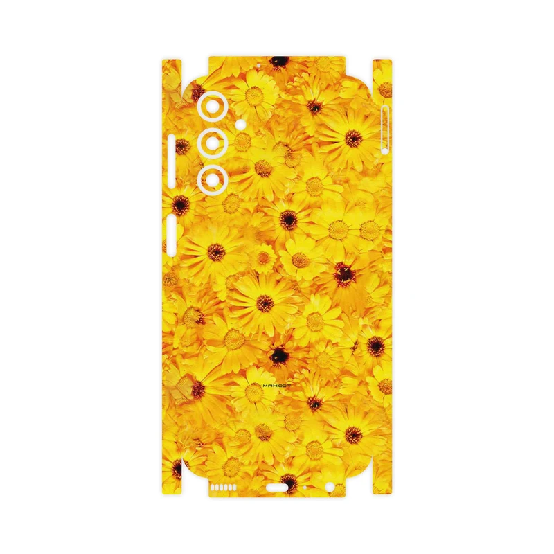 برچسب پوششی ماهوت مدل Yellow_Flower-FullSkin مناسب برای گوشی موبایل سامسونگ Galaxy A24