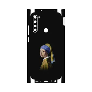 MAHOOT Girl with a Pearl Earring of Vermeer-FullSkin Cover Sticker for Xiaomi Redmi Note 8