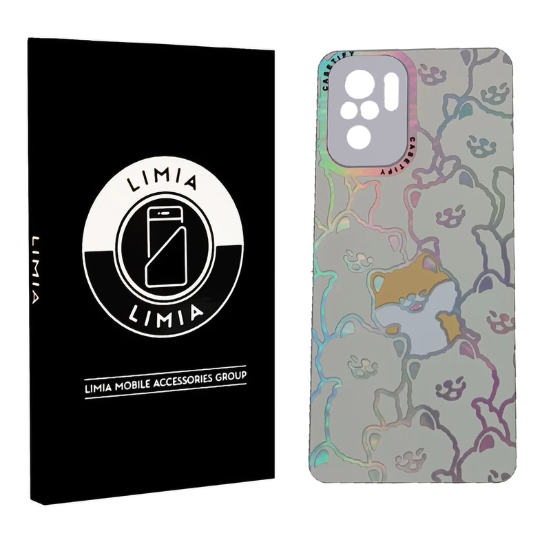 کاور لیمیا مدل فانتزی لنزدار طرح عروسکی شبرنگی مناسب برای گوشی موبایل شیائومی Redmi Note 10 4G/Note 10s/Poco M5s