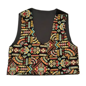 جلیقه رسمی زنانه مدل مخمل سوزندوزی کد ۰۴۶