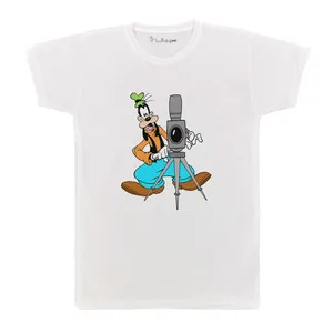 تی شرت آستین کوتاه بچگانه پرمانه طرح گوفی کد pmt.7723