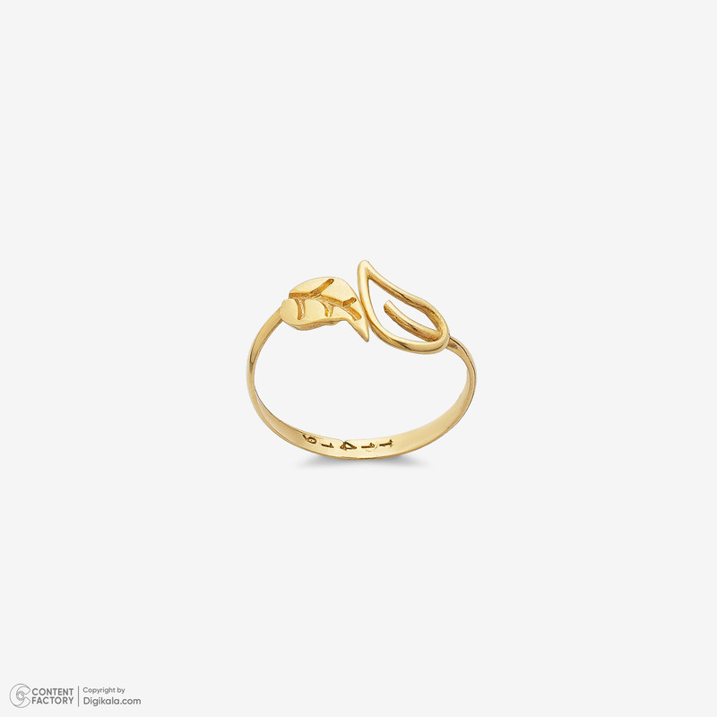 انگشتر طلا 18 عیار زنانه طلای صداقت مدل AN-MN11 