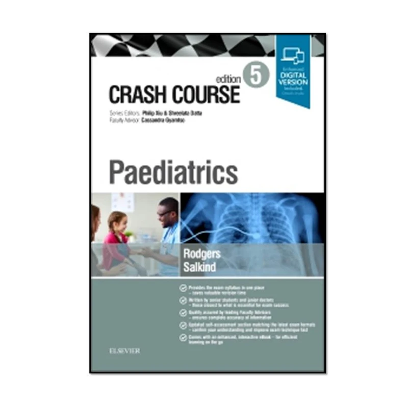 کتاب Crash Course Paediatrics 5th Edition اثر جمعی از نویسندگان انتشارات مؤلفین طلایی