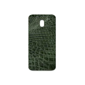 MAHOOT Green-Crocodile-Leather Cover Sticker for Samsung Galaxy J3 2017