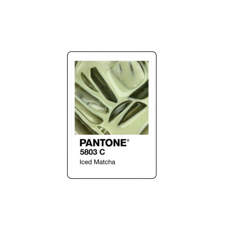 استیکر لپ تاپ مدل پنتون آیس ماچا