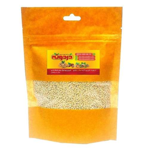 کنجد سفید پاک شده دردونه - 500 گرم