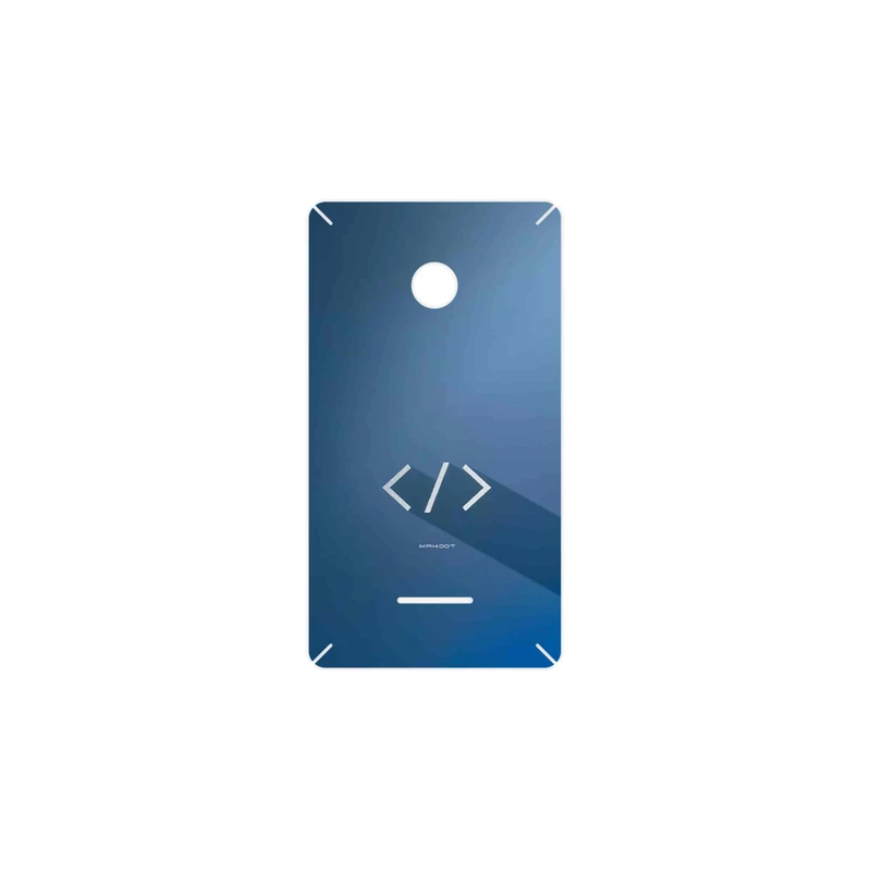 برچسب پوششی ماهوت مدل Minimal Coding icon مناسب برای گوشی موبایل مایکروسافت Lumia 532