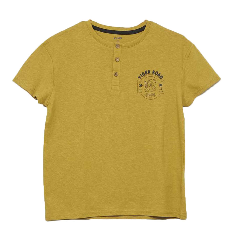 تی شرت آستین کوتاه پسرانه کیابی مدل YV571