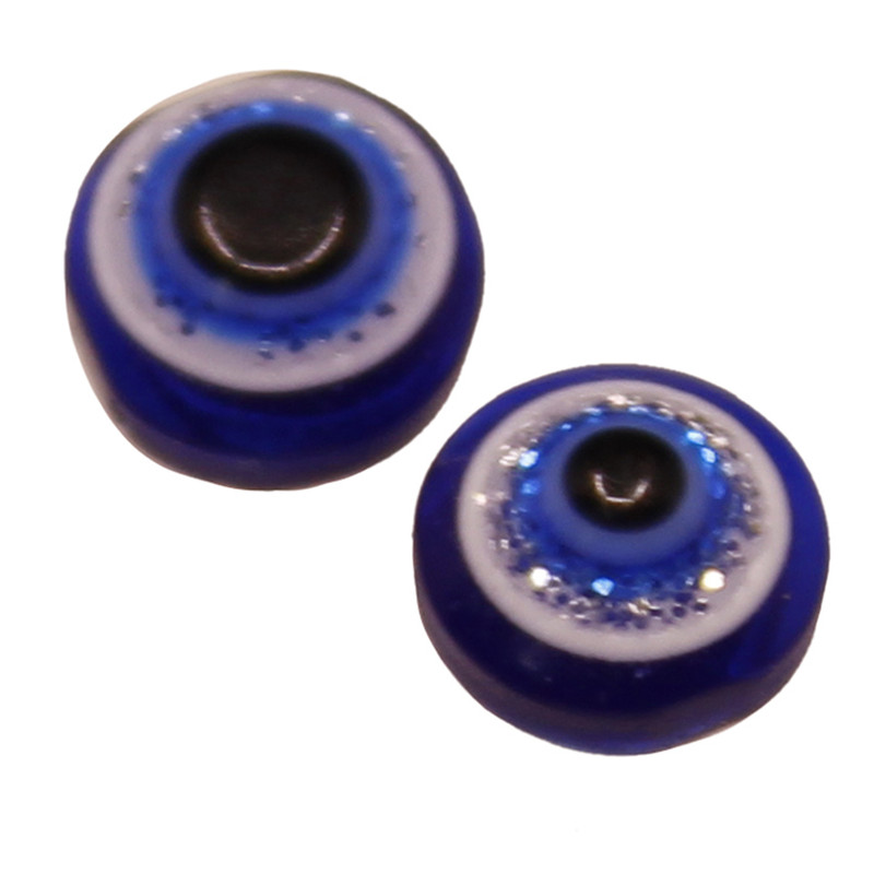 گوشواره زنانه طرح چشم نظر کد RKH_870 مجموعه 3 عددی