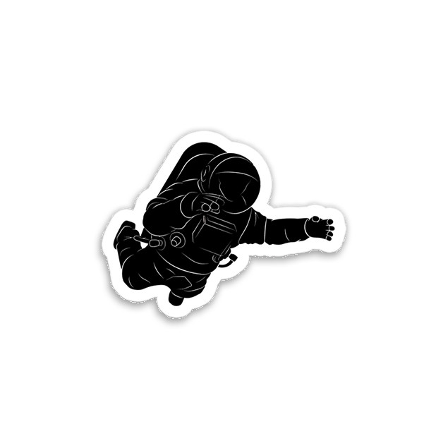 استیکر تزئینی موبایل و تبلت مدل فضانورد کد b-2-5