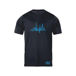 تی شرت آستین کوتاه مردانه رانژ مدل چرا رفتی چرا من بی قرارم 005-23RA06 رنگ مشکی