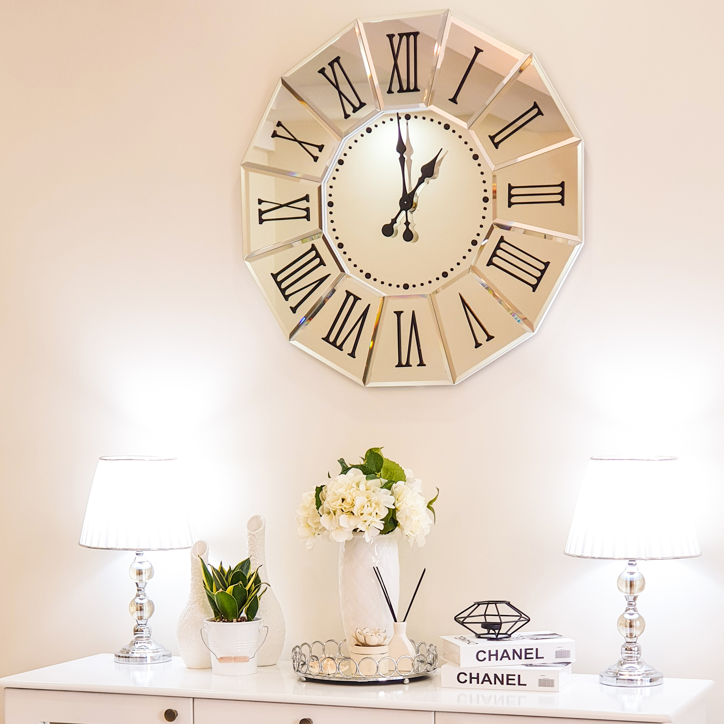 ساعت دیواری پدیده شاپ مدل عقیق