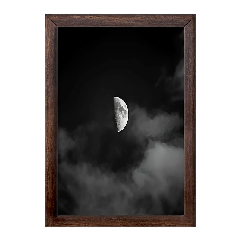 تابلو خندالو طرح ماه (Moon) کد F6719