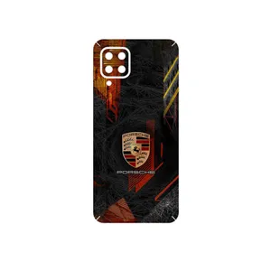 MAHOOT Porsche_Logo Cover Sticker for Samsung Galaxy F22