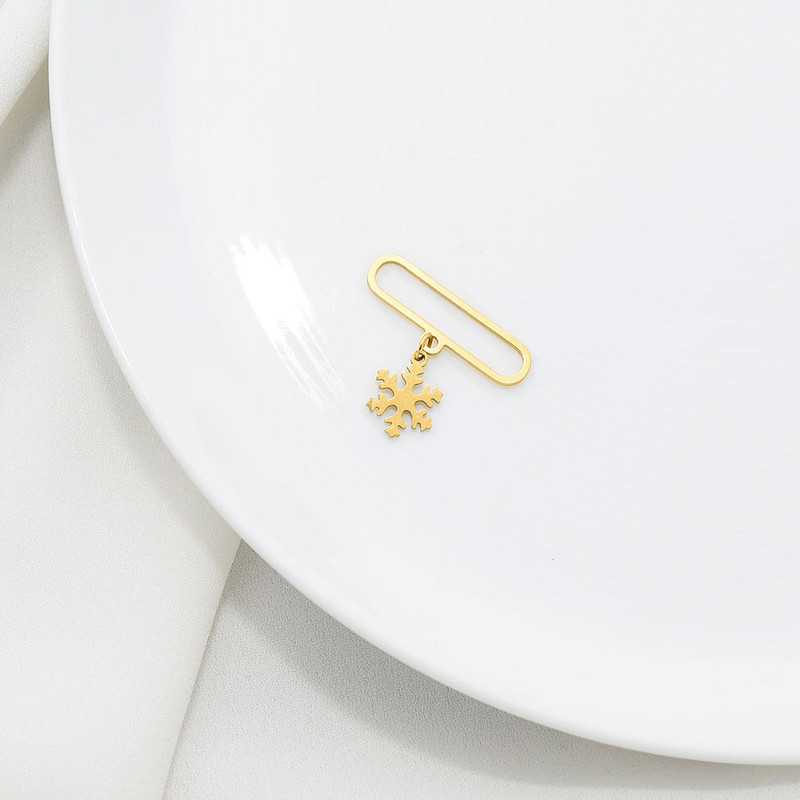 آویز ساعت زنانه دلنار گالری مدل دانه برف