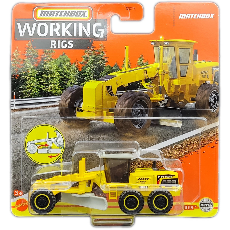 ماکت ماشین مچ باکس مدل MBX ROAD GRADER