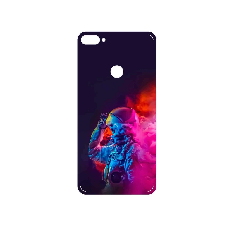 برچسب پوششی ماهوت مدل Smoke Rainbow Digital Art 1 مناسب برای گوشی موبایل اچ تی سی Desire 12 Plus