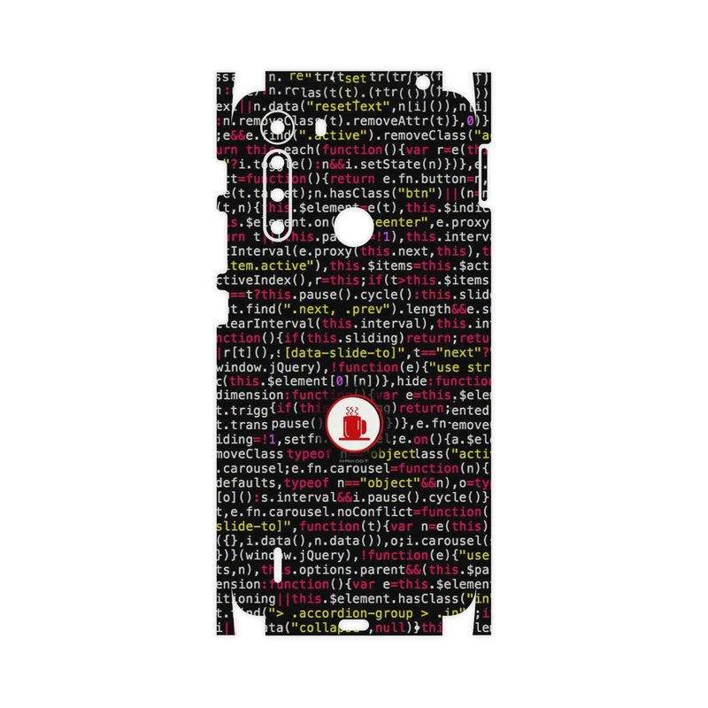 برچسب پوششی ماهوت مدل Programming 1-FullSkin مناسب برای گوشی موبایل موتورولا One Fusion