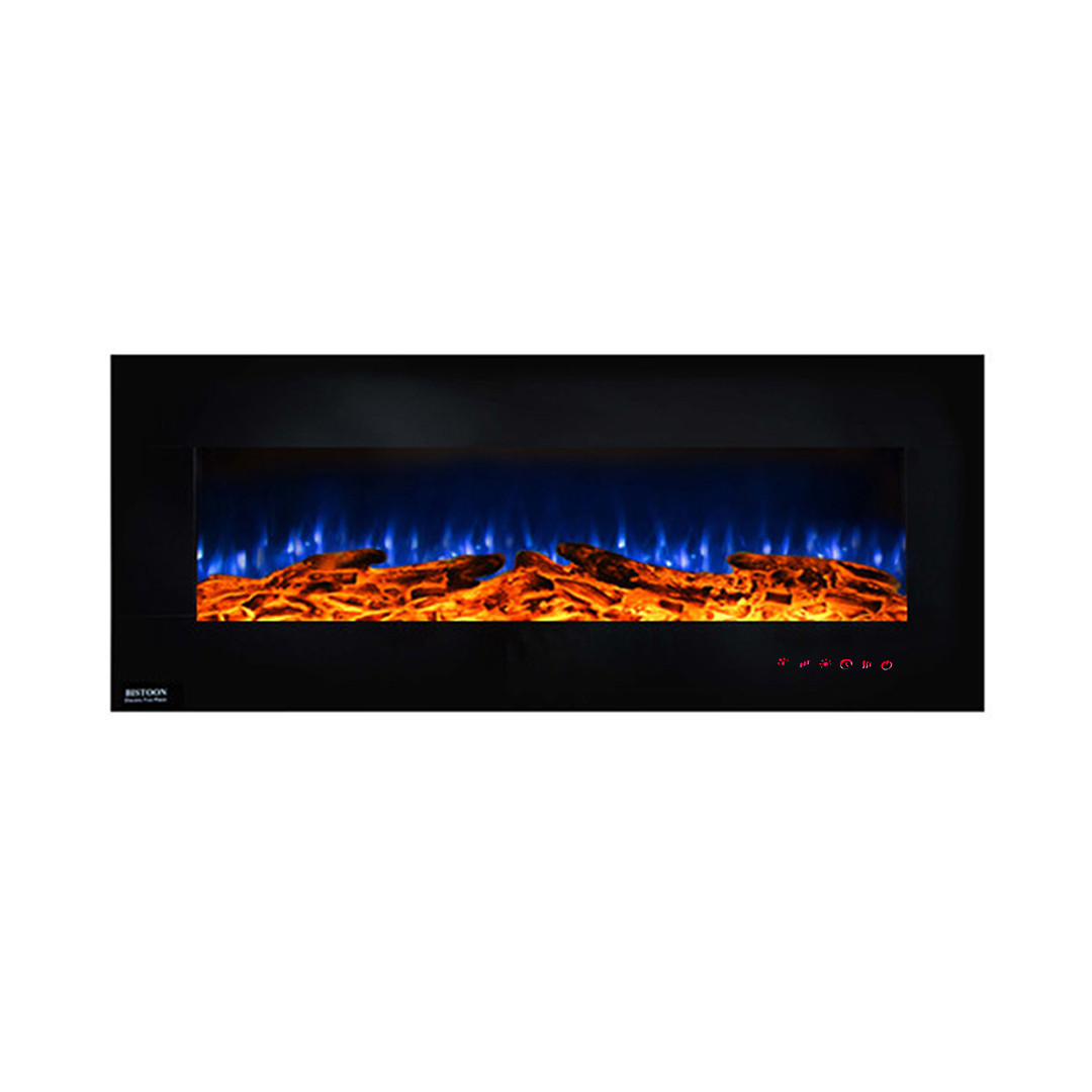 شومینه دیواری برقی شومینه بیستون مدل H.C_130_T_W16_L4.bs