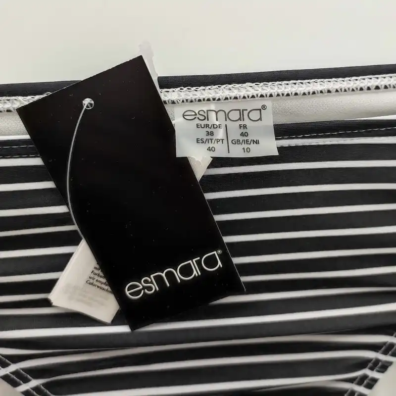 شورت مایو زنانه اسمارا طرح راه راه کد M39