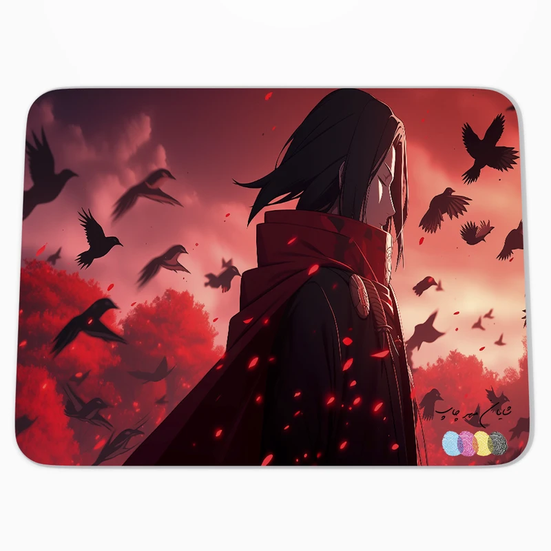 ماوس پد شایان مهر چاپ طرح anime itachi uchiha 02
