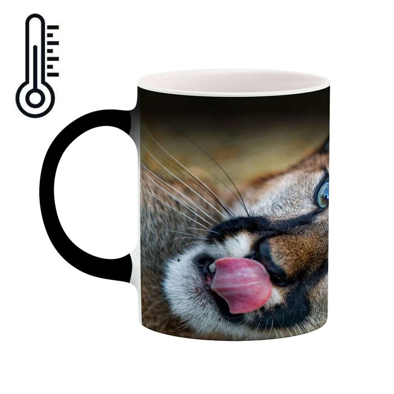 ماگ حرارتی کاکتی مدل گربه سان کد mgh16890