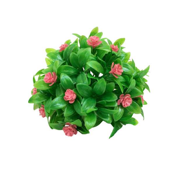 گل مصنوعی مدل ریحان گلدار کد 406