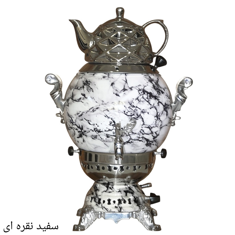 سماور گازی نارون مدل 2025 گنجایش 6 لیتر