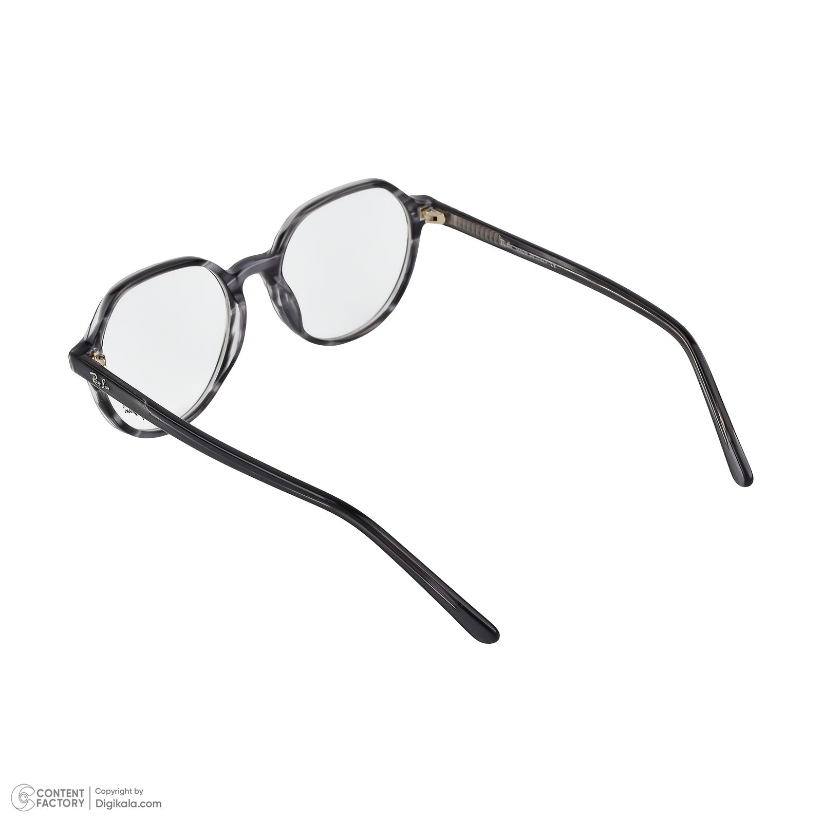 فریم عینک طبی گرد ری بن مدل 0RB5395-F-8055 مناسب برای صورت مستطیل، مربع، قلب و لوزی -  - 2