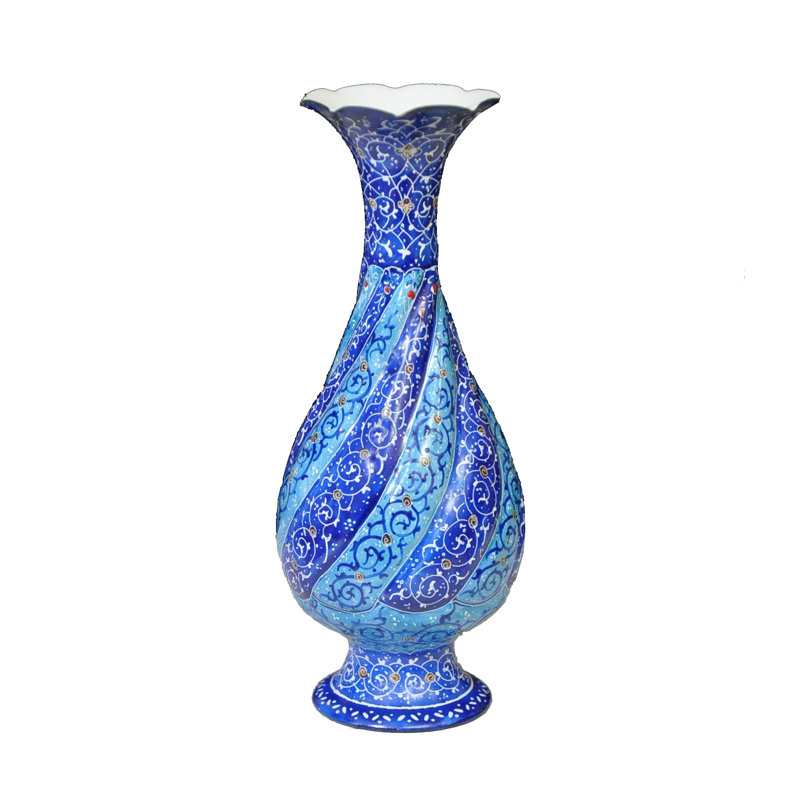 Copper Enamel vase, code 20