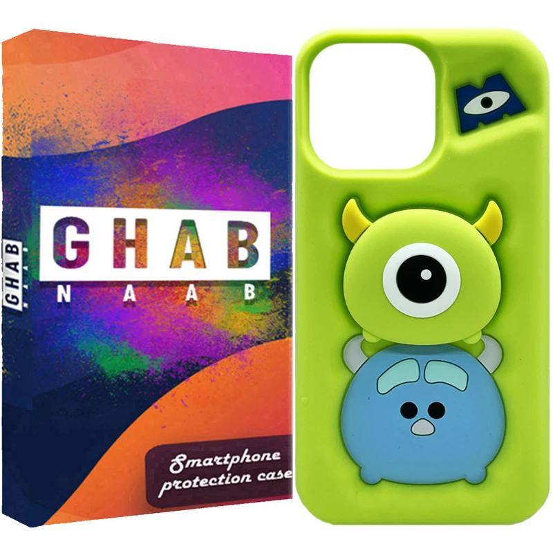 کاور قاب ناب مدل پاپ سوکتی طرح سالیوان و مایک مناسب برای گوشی موبایل اپل IPhone 16 Pro Max