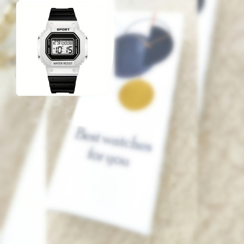 ساعت مچی دیجیتال مدل کرنوگراف بند سیلیکونی کد 5 ساعت مچی دیجیتال مدل کرنوگراف بند سیلیکونی کد 5