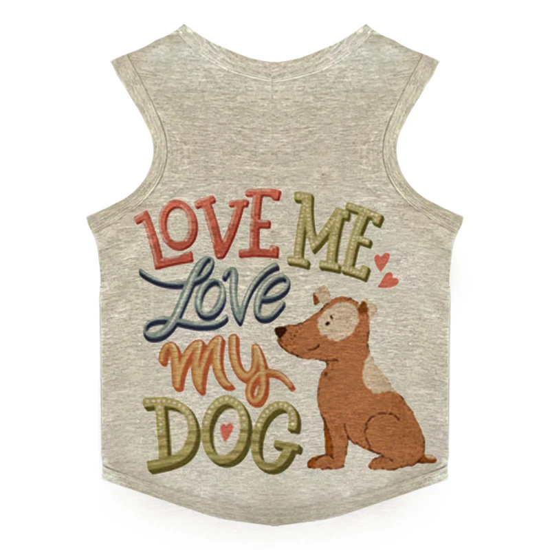 لباس سگ و گربه طرح CUTE DOG کد B241 T سایز XL