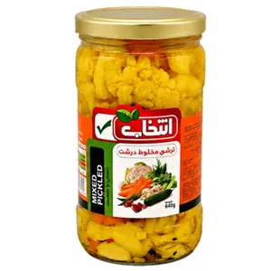 ترشی مخلوط درشت انتخاب - 640 گرم