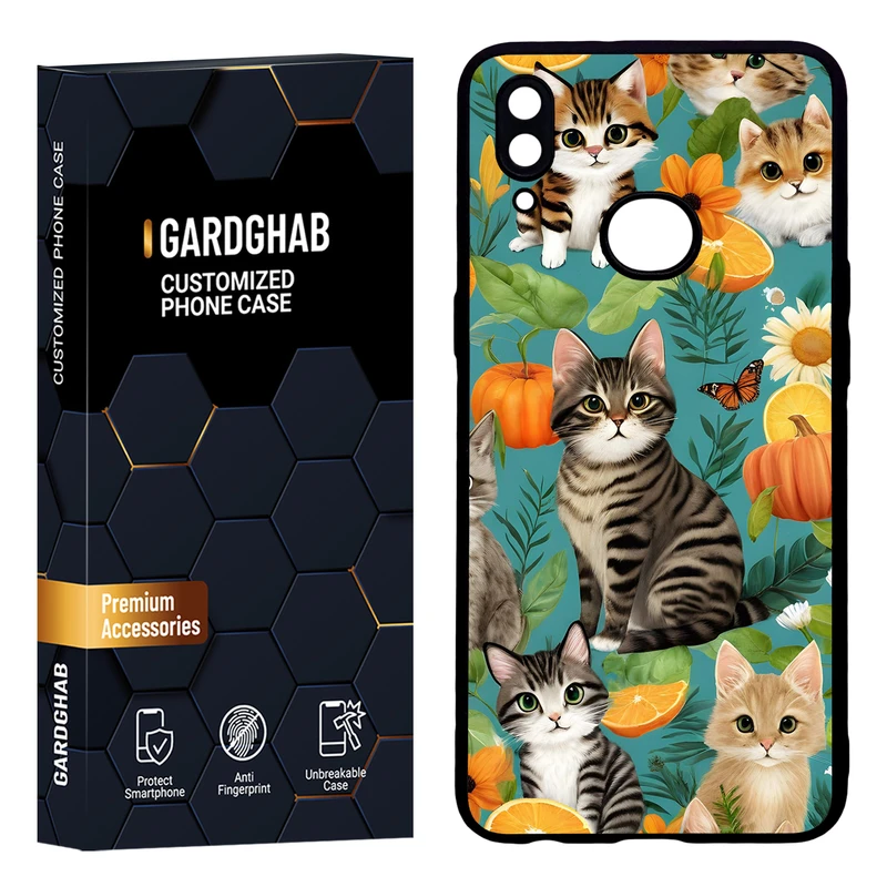 کاور گارد قاب مدل دور ژله ای هنری مناسب برای گوشی موبایل سامسونگ Galaxy A10s