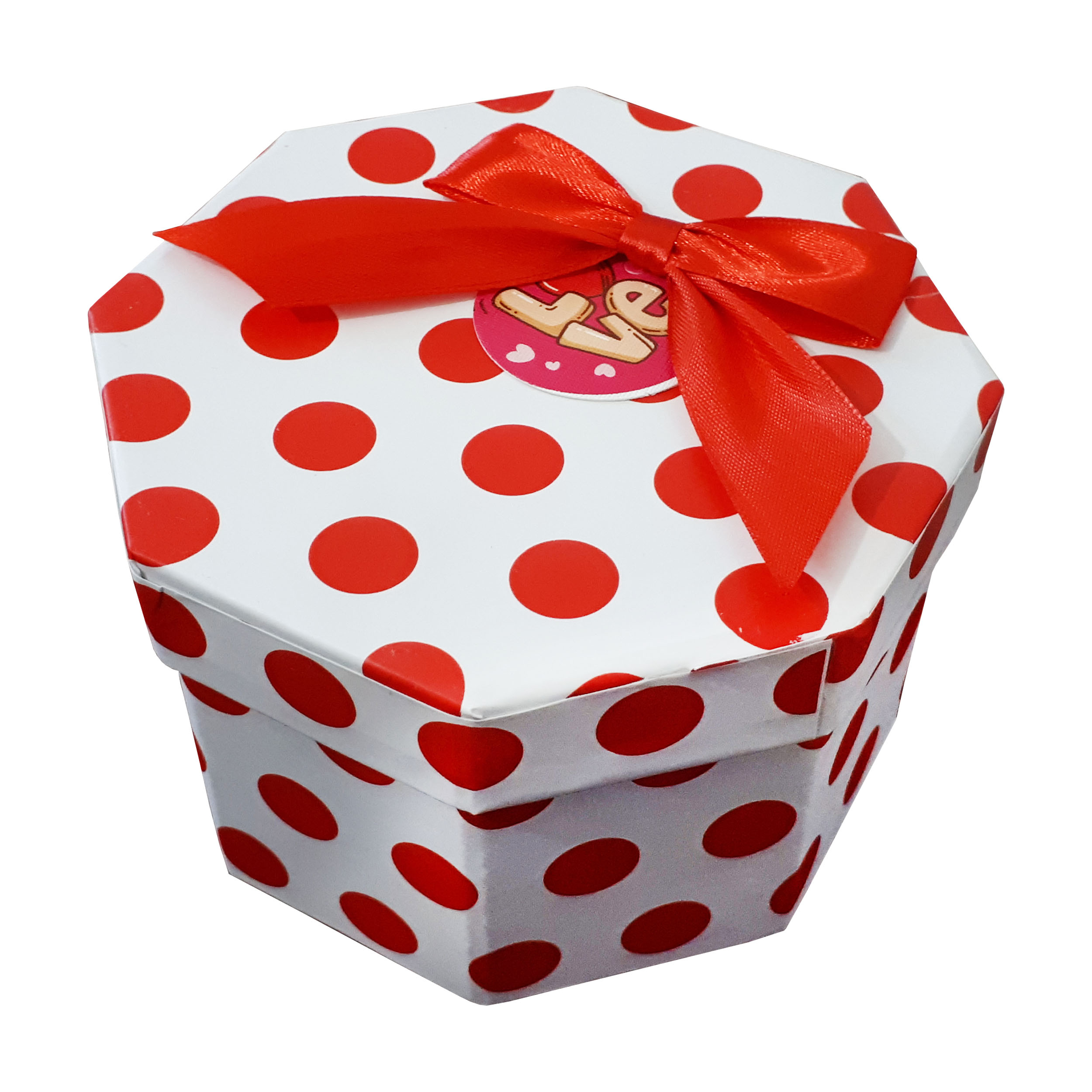 جعبه هدیه طرح خالخالی مدل ZD-8 کد 737720