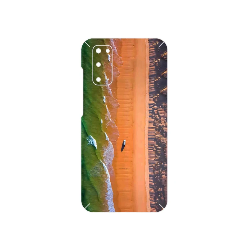 برچسب پوششی ماهوت مدل Beach and Green Sea مناسب برای گوشی موبایل سامسونگ Galaxy S20