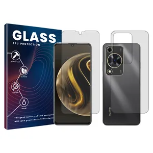 Glass Resistant model Transparent screen protector suitable for Huawei Nova Y72 mobile phone Along with the phone back protector
